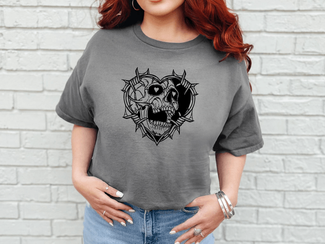 Barbed Wire Skull