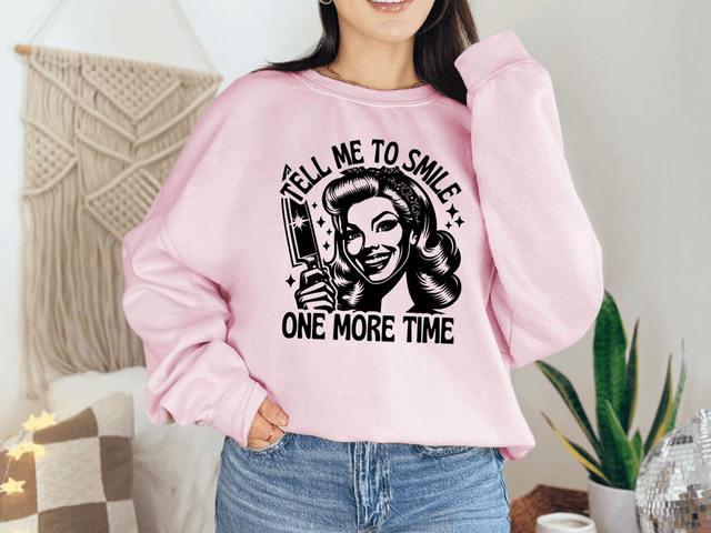Tell Me To Smile One More Time