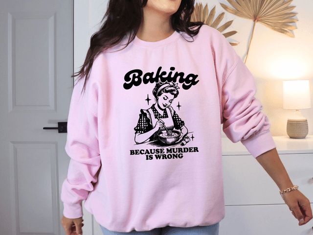 Baking Because Murder Is Wrong