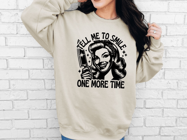 Tell Me To Smile One More Time