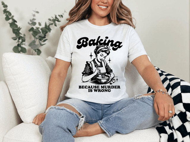 Baking Because Murder Is Wrong