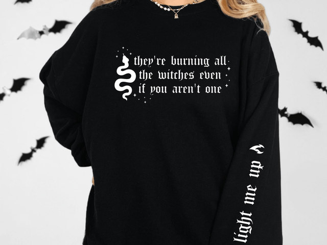 They're burning all the witches