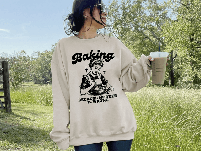 Baking Because Murder Is Wrong